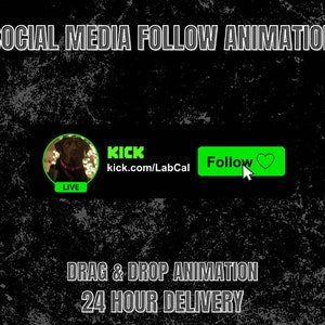 Animación personalizada de seguimiento de patada: superposición de transmisión única (descarga digital)