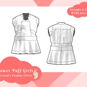 Power Puff Girls Z // PLUS Sizes 1-5 // PDF A4 & Letter Print