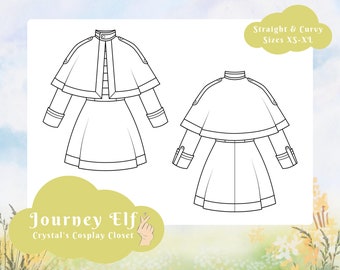 Journey Elf // Taglie XS-XL // Stampa in formato PDF A4