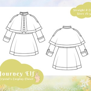 Journey Elf // PLUS formaten 1 x 5 x // pdf, A4-letterafdruk