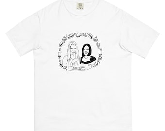 T-shirt pesante tinta in capo da uomo