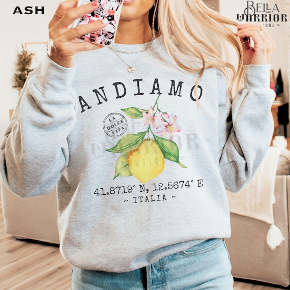 La Dolce Vita Italy Shirt, Italian Gifts, Vacation Sweatshirt