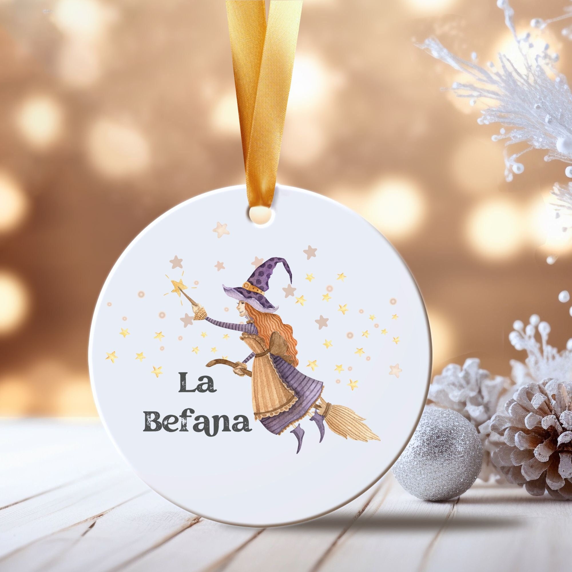 Buona notte dalla befana,befana witch,la befana 2024 Sticker for Sale by  befunnyandgood