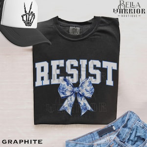 Resist Subtle Anti Trump Shirt, Leftist Democrat Resistance Tshirt, Feminist Liberal Tee,Womens Rights Progressive Political Comfort Colors