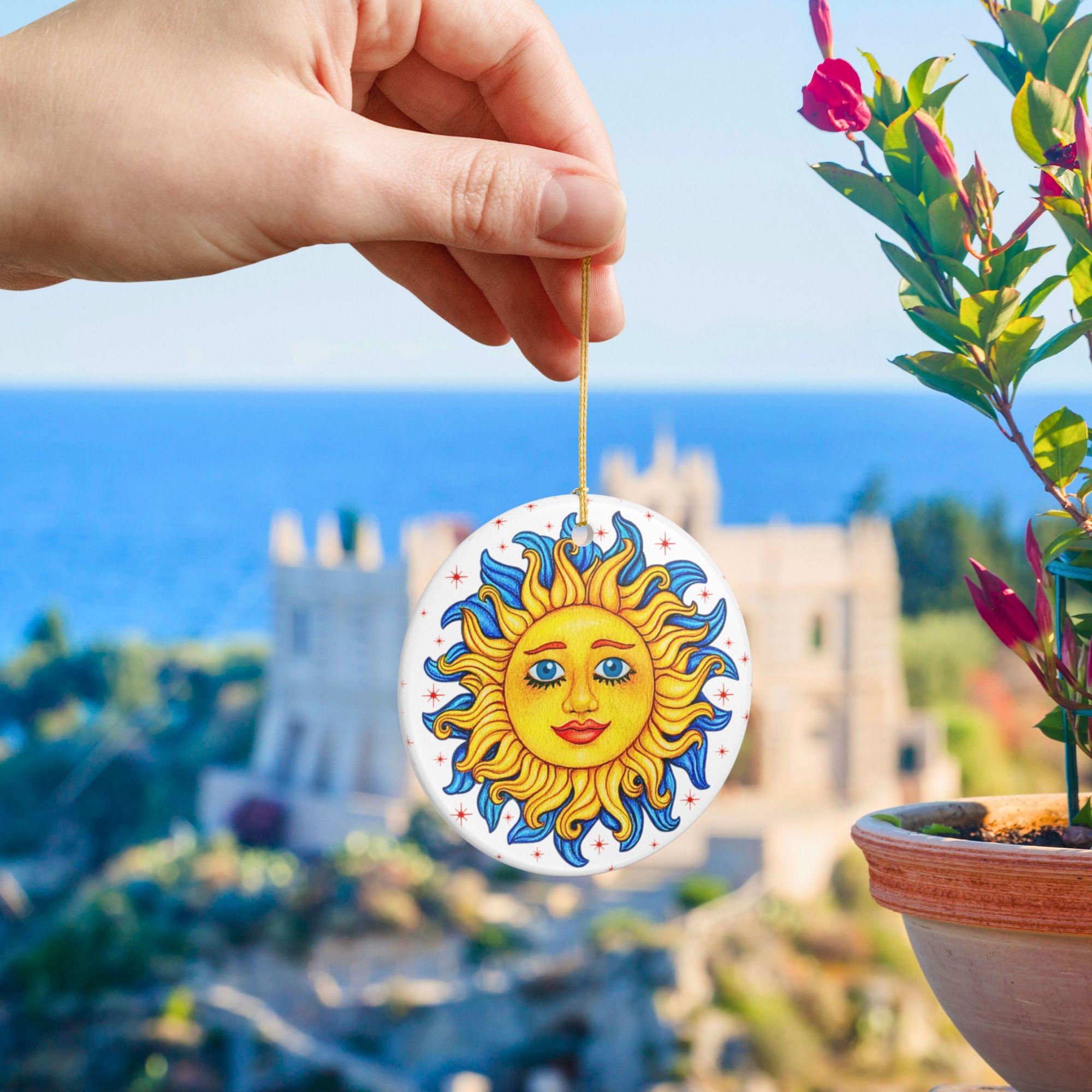 イタリアの太陽のオーナメント、イタリア好きへのクリスマスギフト