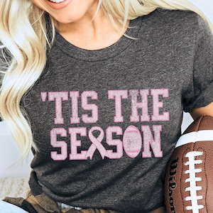Breast Cancer Shirt, Pink October Pink Out Tshirt, Tackle Breast Cancer Football T-shirt, Support Squad Team Breast Cancer Awareness Tee