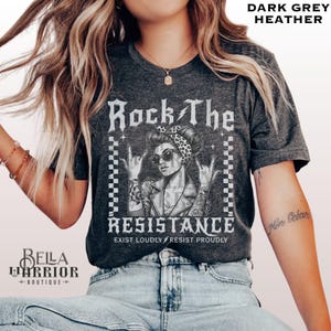 Feminist Resistance Shirt, Equality Resist Tshirt, Women's Reproductive Rights Feminism Anti-Trump Political Tee, Liberal Top Democrat Gift