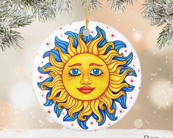 イタリアの太陽のオーナメント、イタリア好きへのクリスマスプレゼント