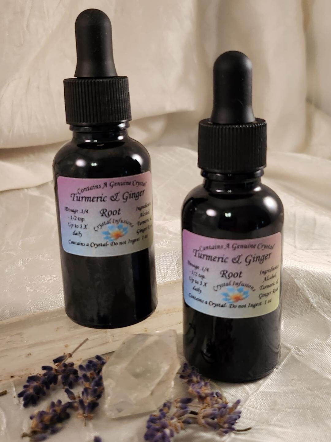 Turmeric & Ginger Root Tincture With Black Peppercorn Etsy