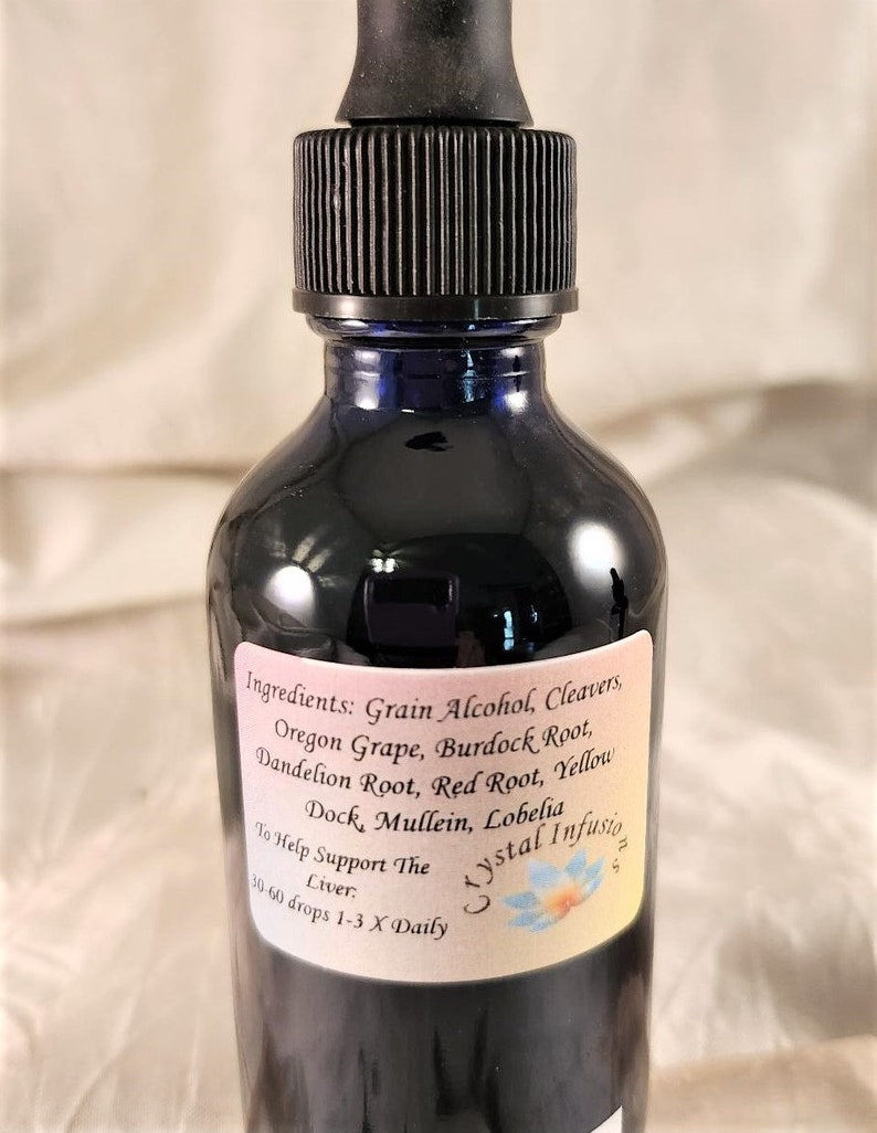 LIVER & LYMPH GLAND Support herbal Detox Supplement Burdock Root