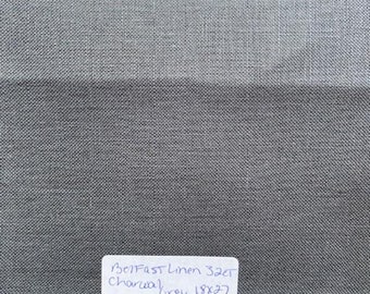 Belfast Linen 32 count Charcoal Grey