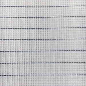 Afvalcanvas - 14 mesh - wit