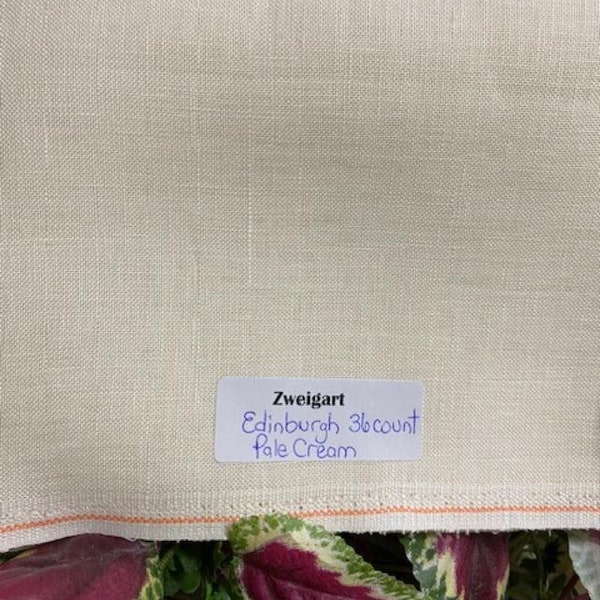 Edinburgh Linen 36 count Pale Cream