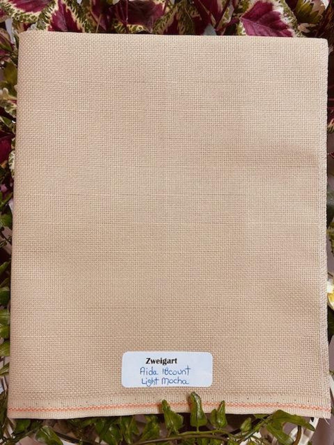 Aida Cloth 18 Count Light Mocha Etsy