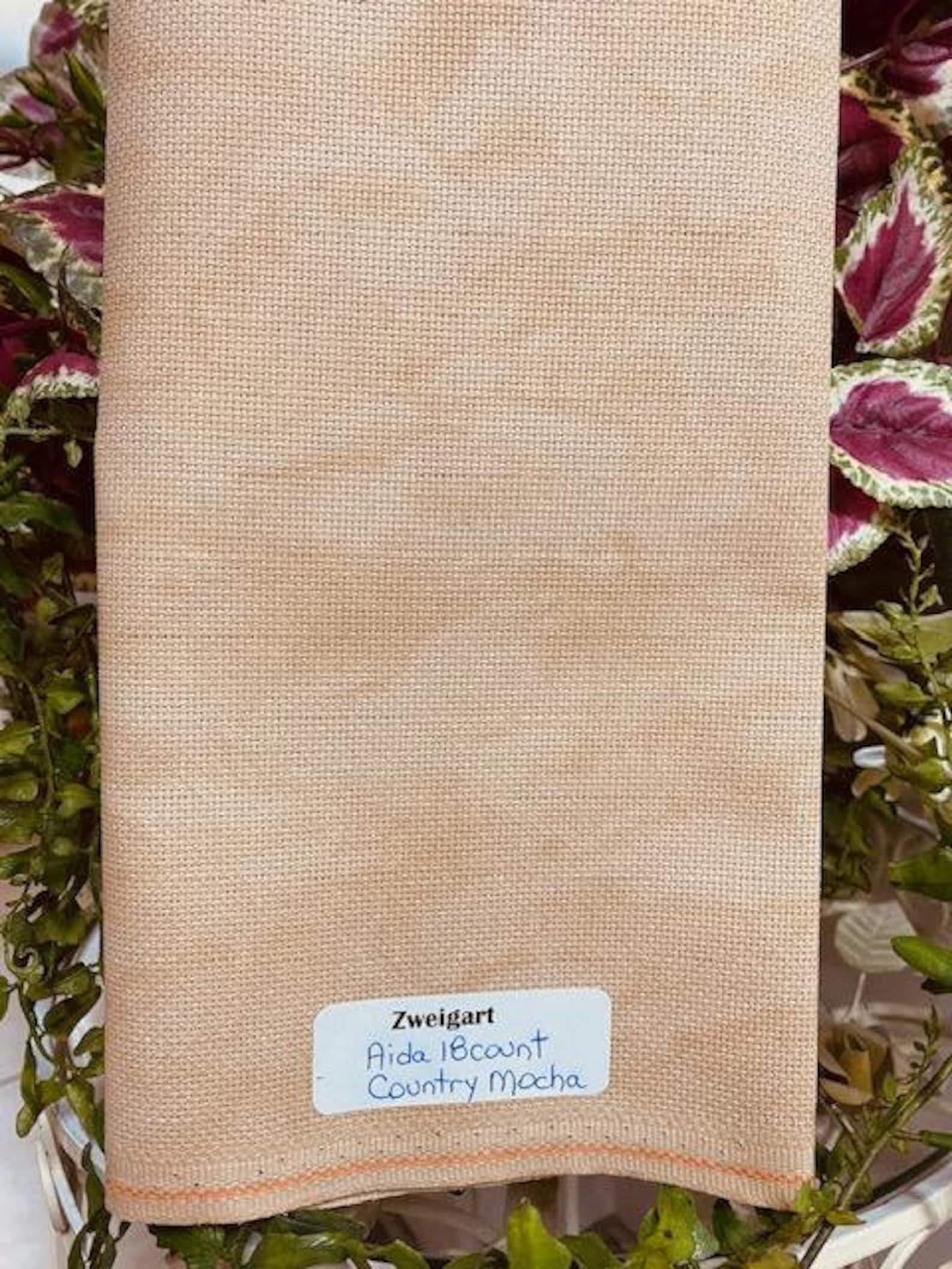 Aida Cloth 18 Count Country Mocha Etsy
