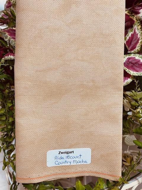 Aida Cloth 18 Count Country Mocha - Etsy