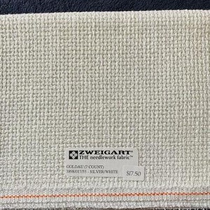 Klostern 7 hilos blanco con hilos plateados