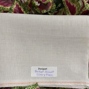 Belfast Linen 32 count Silvery Moon