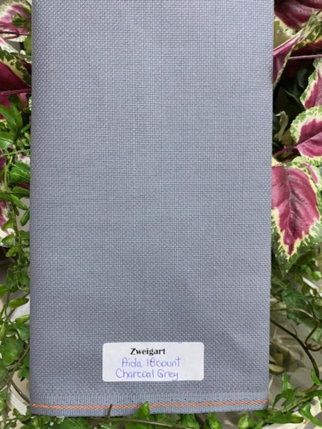 Aida Cloth 18 Count Charcoal Grey Etsy