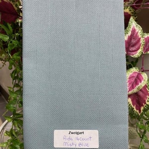 Aida-doek 16 count Misty Blue