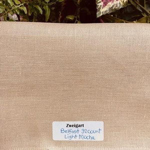 Belfast Linen 32 count Light Mocha