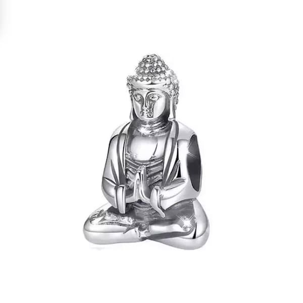 Charm Bouddha, breloque Guanyin pour bracelets européens, colliers à pendentifs, convient à l'original