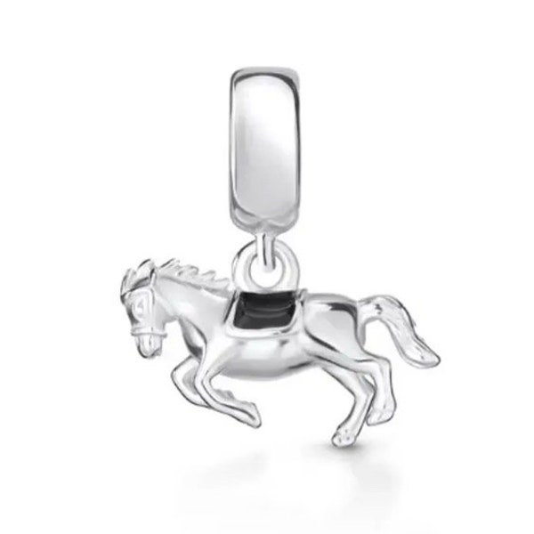 Horse Charm for European Bracelets, Necklace Pendants, Fits Original