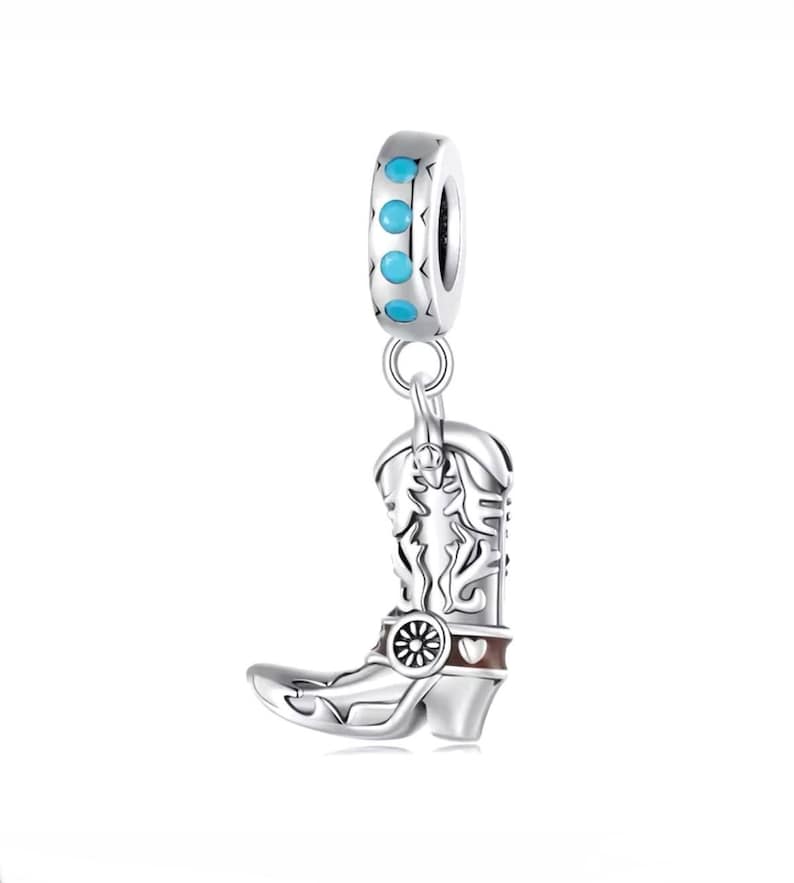 Cowboy boot charm