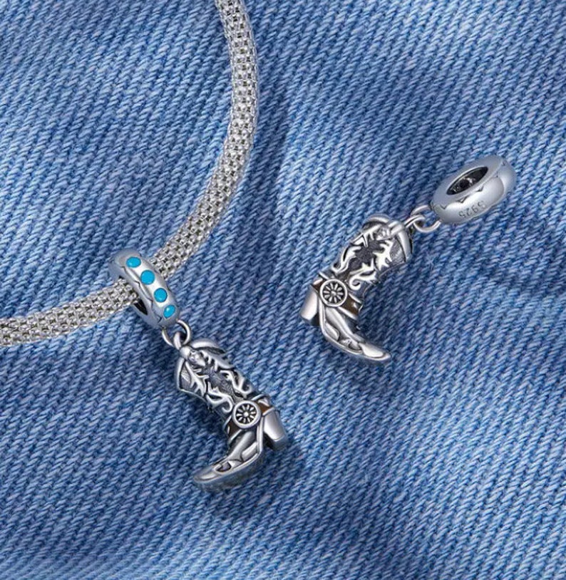 Cowboy boot charm, additional image 2