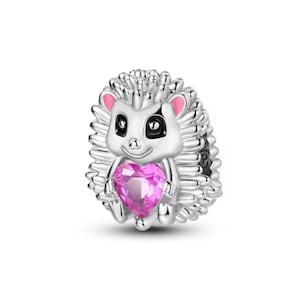 Hedgehog Charm for Bracelets, Necklace Pendants