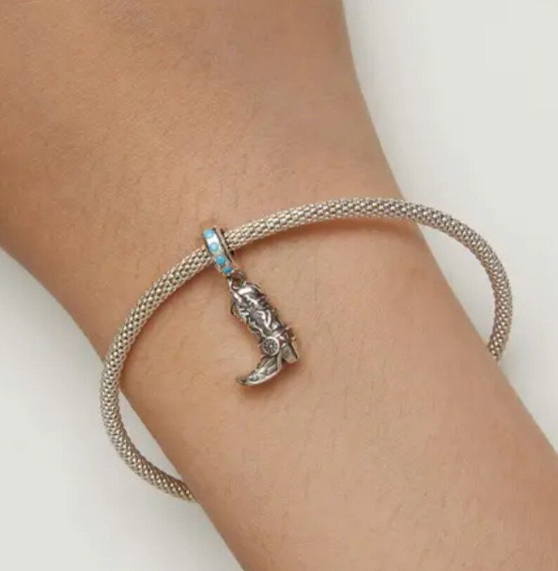 Cowboy boot charm, additional image 3