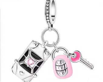   Car Key Charm für Armbänder, Halsketten-Anhänger