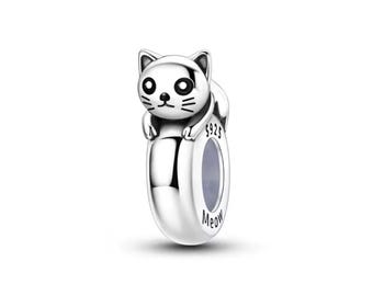 Cat Bead Charm for Bracelets