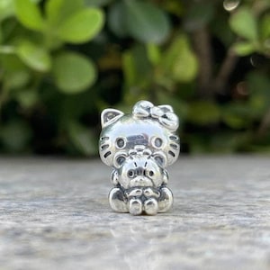 Charm-Anhänger aus der Hello Kitty & Friends-Serie für europäische Armbänder, Halskettenanhänger, originalgetreu Kitty