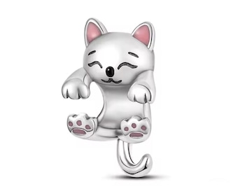 Cat Charm for Bracelet & Necklace Pendant