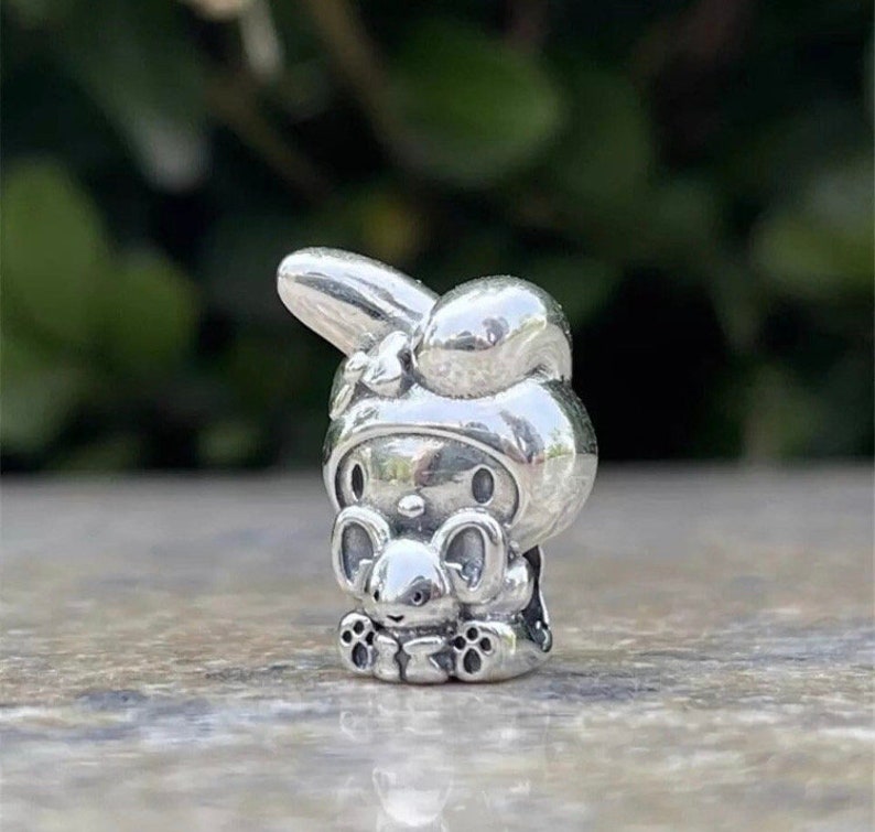 Charm-Anhänger aus der Hello Kitty & Friends-Serie für europäische Armbänder, Halskettenanhänger, originalgetreu Melody