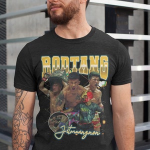 Rodtang Muay Thai Boxer 90's Retro Champions Graphic Vintage Gift Sport T-shirt