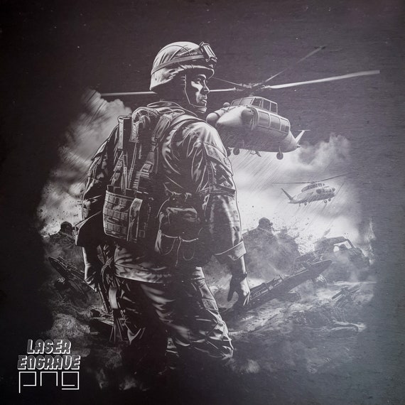 Army PNG | Laser Engraving Files | Slate Coasters Engraved | CNC Projects |  Downloadable Prints | Patiotic Home Decor | American Military - Etsy