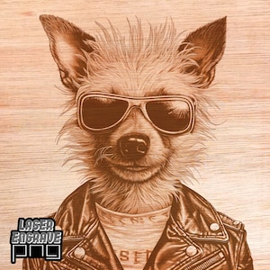 Pliki do grawerowania laserowego | Laser Burn PNG | Do pobrania | Projekty CNC | Pliki CNC do drewna | Drewniana dekoracyjna sztuka ścienna | Artystyczne | Punk Dog