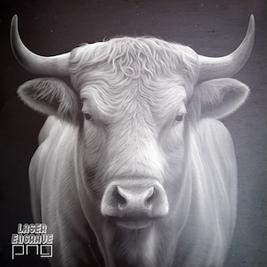 Plik do grawerowania laserowego | Łupek PNG | Podkładki z łupka grawerowane | Pliki do routera CNC | Trawienie płyt łupkowych | Dekoracje domowe DIY | Grafika Highland Cow