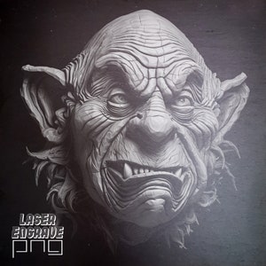 Gnome Laser Engraving PNG File: Slate Coasters, CNC Projects (Digital Download)