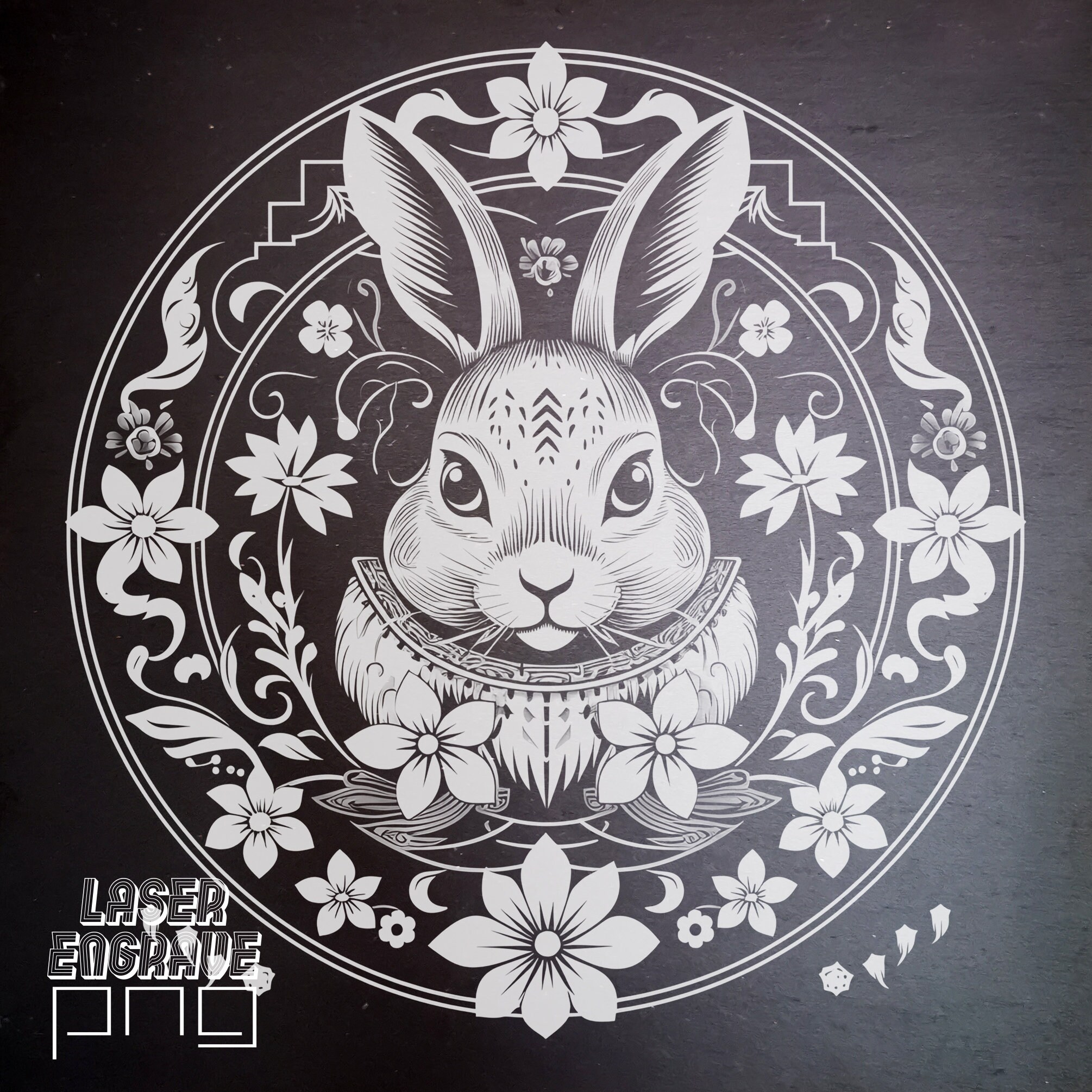 ◆Rabbit-PaperCutting-◆ Hare - Rabbit Papercut Template - Etsy