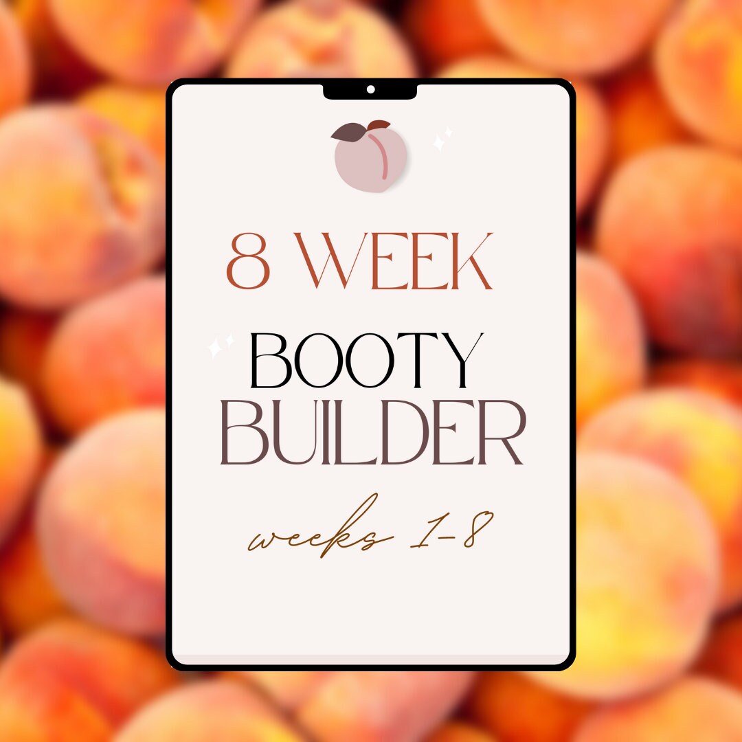 8 Week Booty Builder Etsy