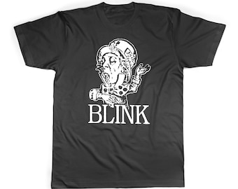 Blink 182 T-Shirt: Mad Hatter 'Buddha' Demo Tape Design