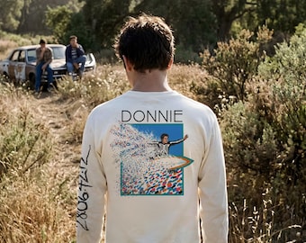 Donnie Darko Hobie Surf Long Sleeve Shirt | 28/06/42/12 Countdown Print