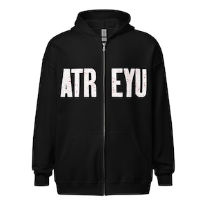 Atreyu Band Merch Hoodie | Vintage-inspirierter Hoodie aus dem Jahr 2002 | Metalcore Suicide Notes Ära