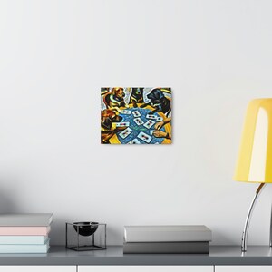 Dogs Playing Poker - Canvas Gallery Wraps