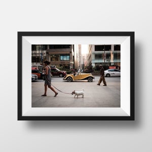 Chicago Street Photography Print Printable Wall Art Poster Wall decor digital download