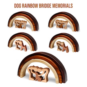 Capti Rainbow Bridge Dog Memorial Gifts – Pet Loss Sympathy Keepsake, Remembrance Gift for Dog Moms & Dads image 7