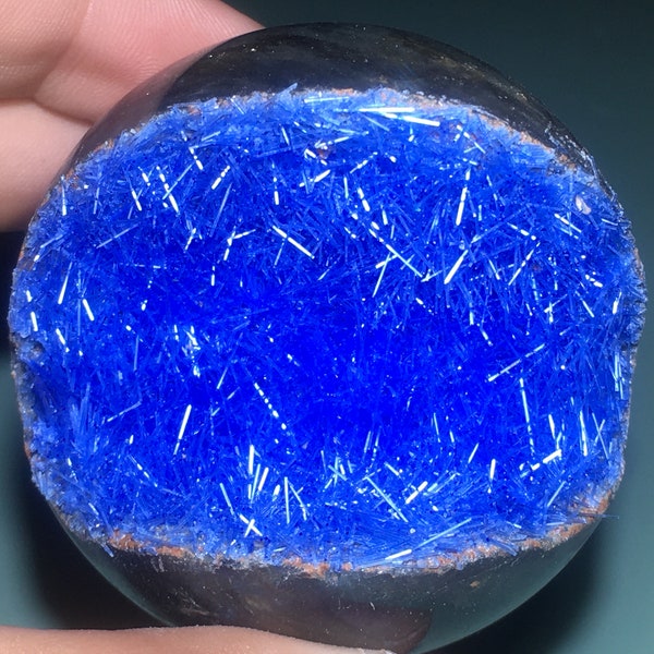 Natural Labradorite Specimen quartz Goethite Blue copper ore Crystal Sphere cluster,specimen crystal birthday gift 1PC